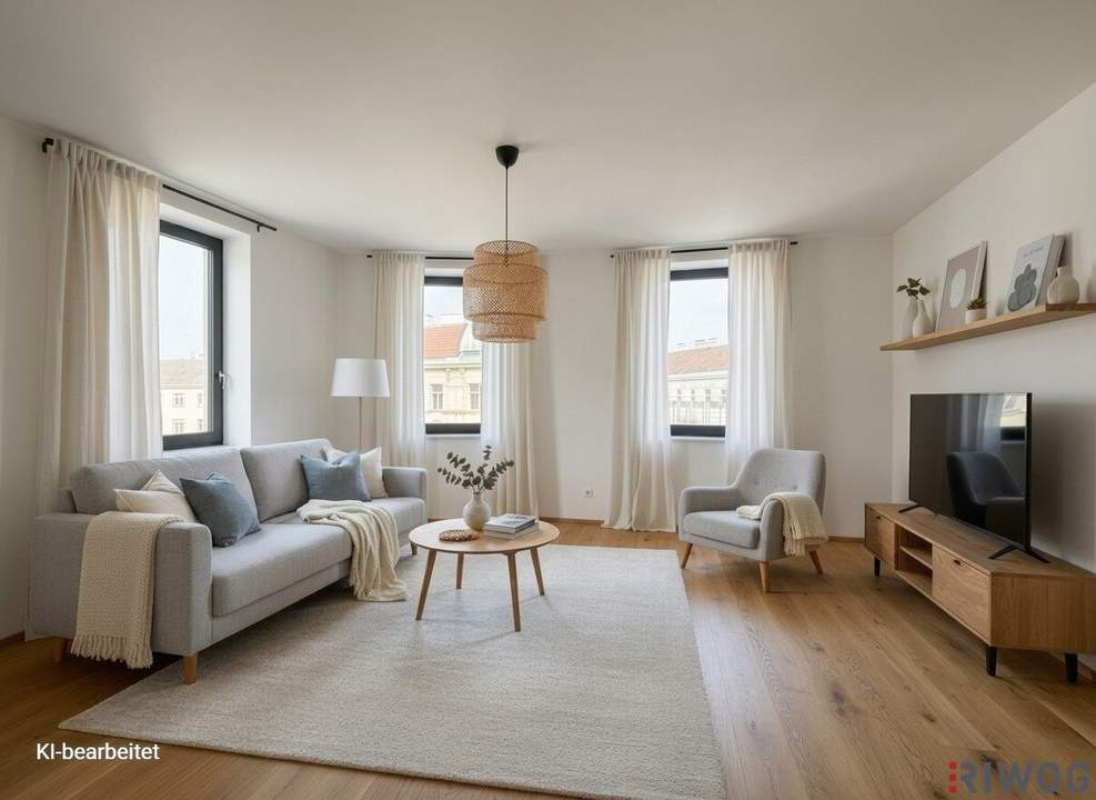 SOMMERAKTION NEUE PREISE - barrierefreie 3-Zimmer Altbauwohnung mit geräumiger Wohnküche | Fernwärme