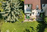Reiheneckhaus in Bisamberg : 4 Zimmer, 1160m2 Garten & 2 Terrassen , Garage.....Ihr Zuhause!