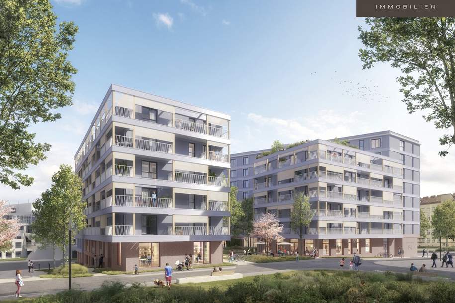 VILLAGE IM DRITTEN | BAUFELD 3 | MIETWOHNUNGEN | FERTIGSTELLUNG NOVEMBER 2026, Wohnung-miete, 1.081,85,€, 1030 Wien 3., Landstraße