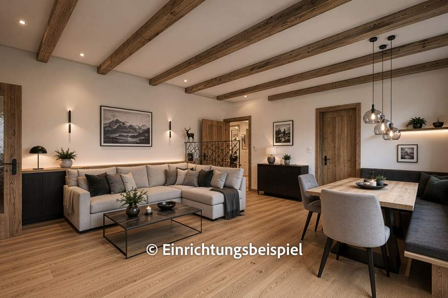 Renditeobjekt - 3-Zimmerwohnung in zentrumsnaher Ruhelage, Wohnung-kauf, 370.000,€, 6370 Kitzbühel