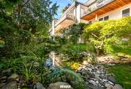 GARTENWOHNUNG mit Biotop, Sauna & Garage