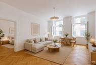 Wiener Altbau mit Charakter: Stuck, Walk-in-Bad &amp; grüne Wohnstraße