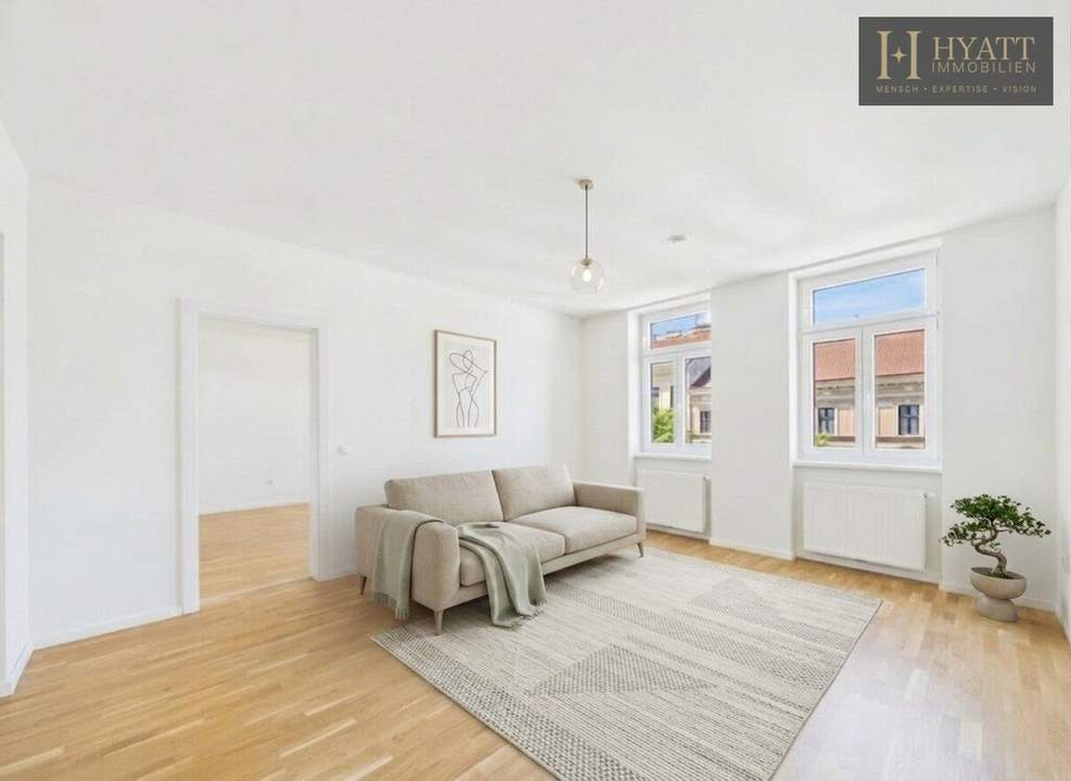Heller 3-Zimmer-Erstbezug mit Balkon und moderner Ausstattung - Direkt an der U1