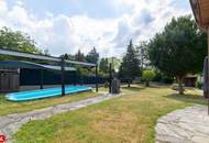 Sehr gepflegtes Wohnhaus mit Garten, Pool & Wellnessbereich in Schwechat
