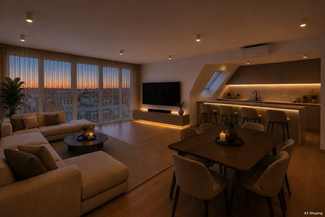 DG - JUWEL AUF ZWEI EBENEN >> lichtdurchflutete Duplex-Terrassenwohnung mit hervorragender Anbindung >> U4 / U6