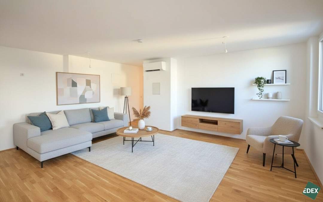 UMS ECK 51 – Klimatisierte 3-Zimmer-Wohnung mit Terrasse