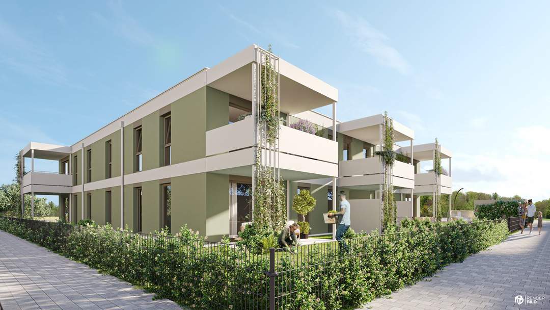 PROVISIONSFREI! Ideal geschnittene 3-Zimmer-Wohlfühlwohnung | Rundum-Terrasse | Süd-Ost-Ausrichtung