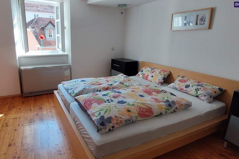 Zentraler geht es nicht - Stilvolle 4-Zimmer-Dachgeschosswohnung im Herzen der Grazer Altstadt!, Wohnung-kauf, 339.000,€, 8010 Graz(Stadt)