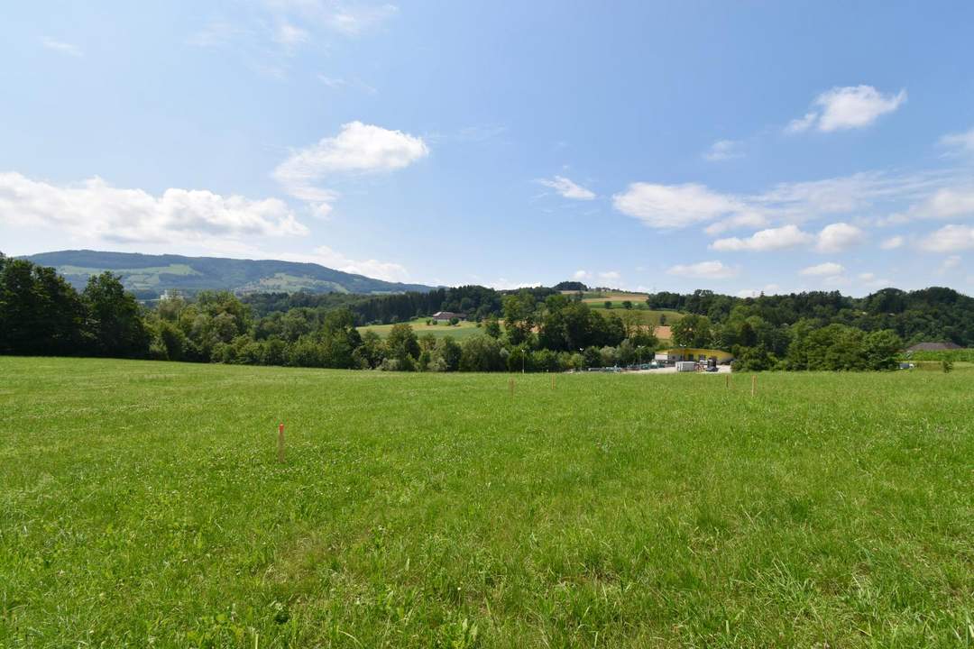 Wohnen im Grünen & doch stadtnah! 881m² Baugrund mit traumhaftem Ausblick in ruhiger/grüner Lage!