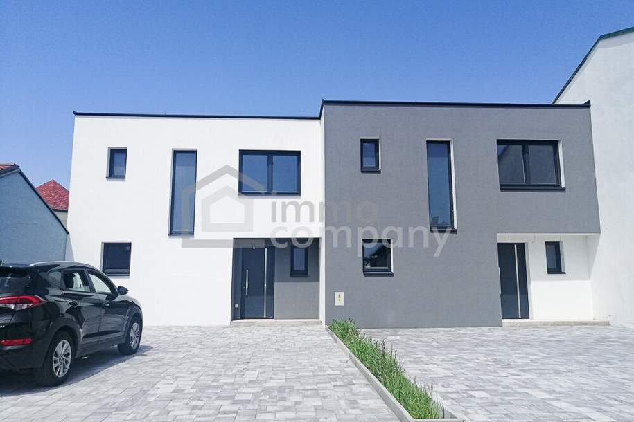 Erstbezug - Exklusive Doppelhaushälfte in Hof am Leithagebirge!, Haus-kauf, 369.000,€, 2451 Bruck an der Leitha