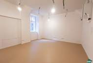 Erstbezug nach Sanierung: Großes, helles Ecklokal im 6.Bezirk