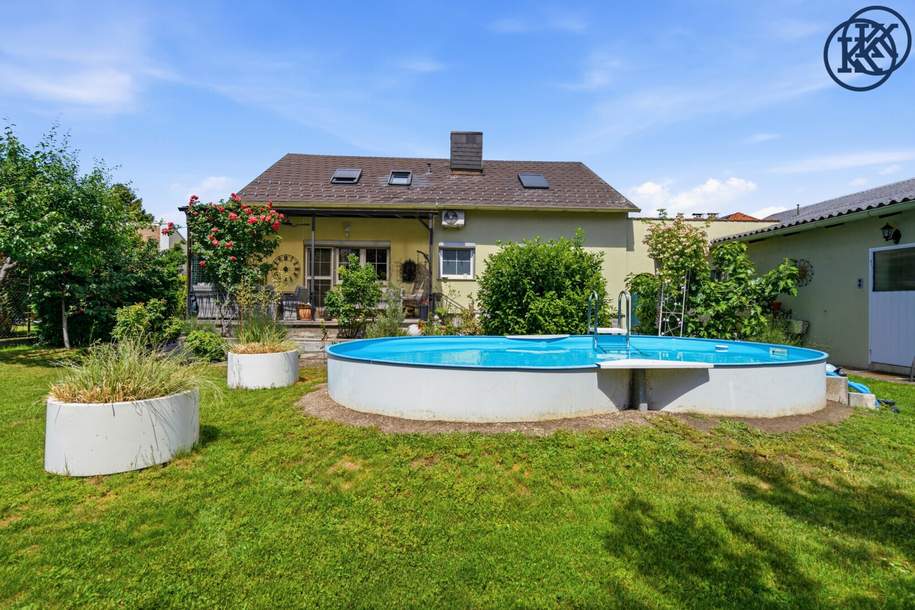 Einfamilienhaus mit großem Garten, sehr guter öffentlicher Anbindung und ausgezeichneter Infrastruktur in der Nähe des Badesees., Haus-kauf, 565.000,€, 2512 Baden
