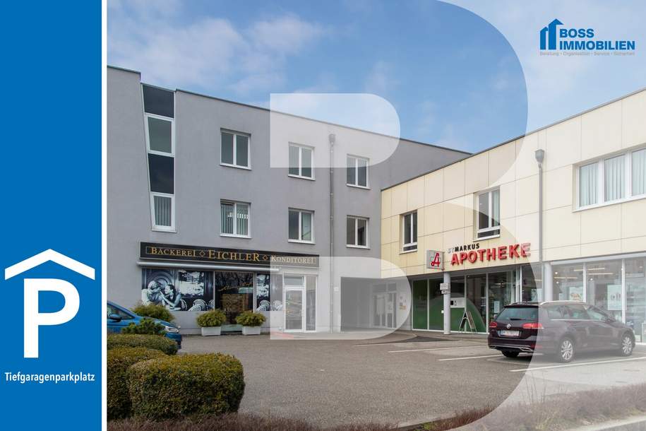 Tiefgaragenplatz | Leonfeldnerstraße 133, 4040 Linz, Kleinobjekte-miete, 116,46,€, 4020 Linz(Stadt)