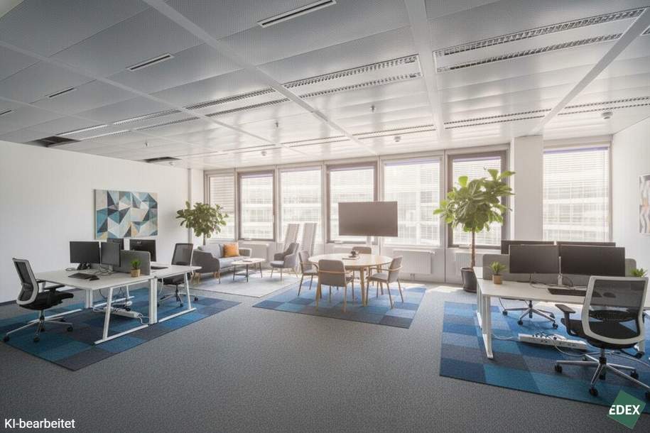 Modernes Arbeiten im Ares Tower!, Gewerbeobjekt-miete, 9.193,00,€, 1220 Wien 22., Donaustadt
