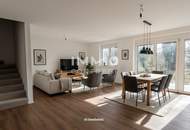 Mietkauf: Viel Platz und Privatsphäre - Doppelhaushälfte am Ende einer Sackgasse im Erstbezug