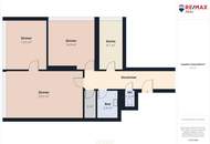 Helle 3,5-Zimmer-Wohnung im 6. Stock mit Aufzug – ideal als Büro oder Wohnung