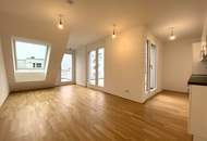 Klimatisierte DG-Wohnung mit 12m² Terrasse (Koloniestraße)!