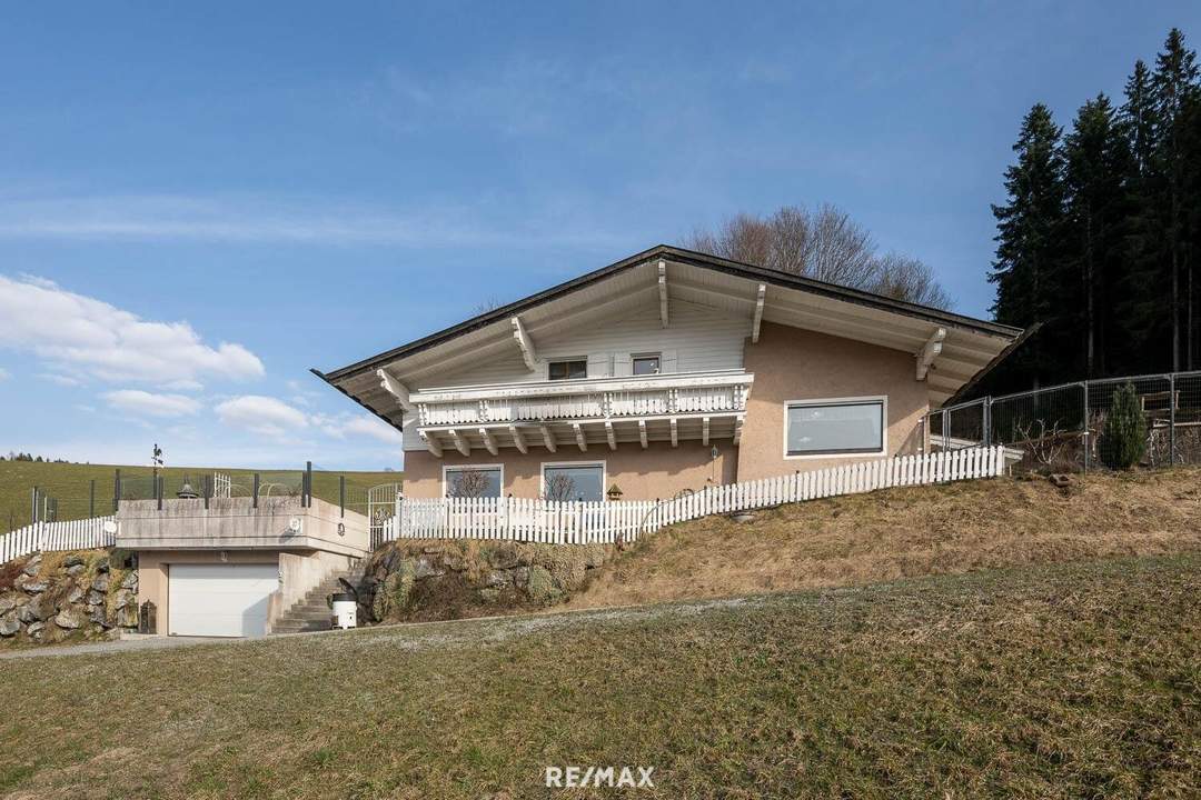 "Wo Lebensqualität beginnt" - Haus mit Panoramaausblick in Pfarrwerfen!