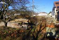 traumhaftes Baugrundstück für ein Doppelhaus oder Einfamilienhaus mit Blick auf die Burg Kreuzenstein!