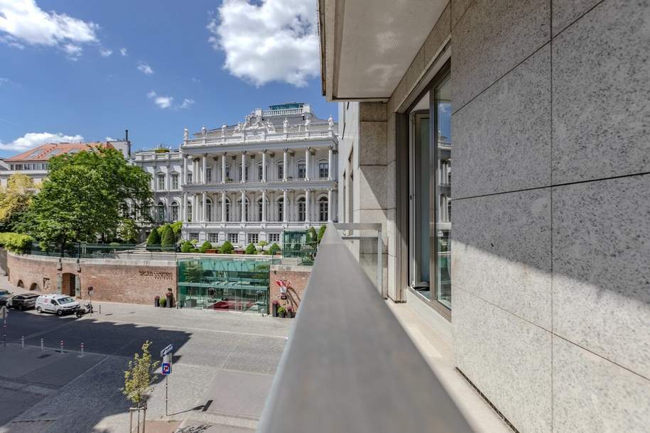 Bürofläche mit Balkon am Parkring direkt beim Palais Coburg, Gewerbeobjekt-kauf, 1.650.000,€, 1010 Wien 1., Innere Stadt