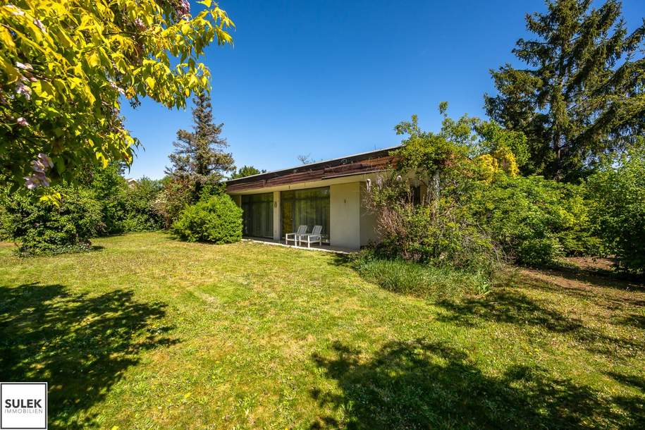 Bungalow mit großem Garten auf außergewöhnlichem Eckgrundstück in Bestlage von Inzersdorf, Haus-kauf, 1.100.000,€, 1230 Wien 23., Liesing