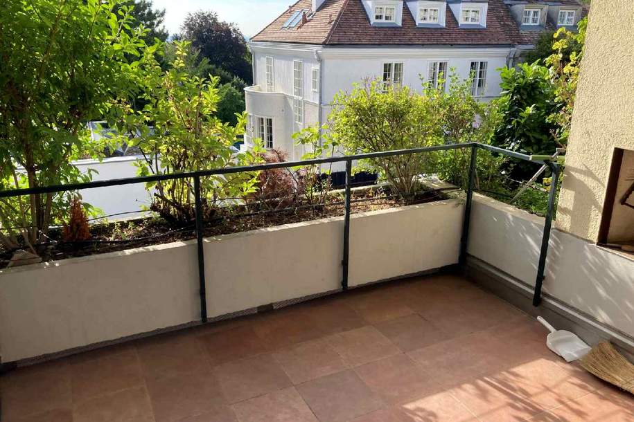 Kaasgrabengasse: Sonnige Neubauwohnung mit Kamin I 2 Balkonen I Garage, Wohnung-miete, 1.950,00,€, 1190 Wien 19., Döbling