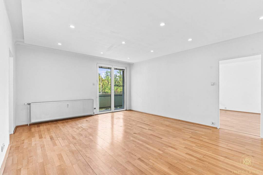 2-Zimmer-Wohnung mit 15m2 Loggia!