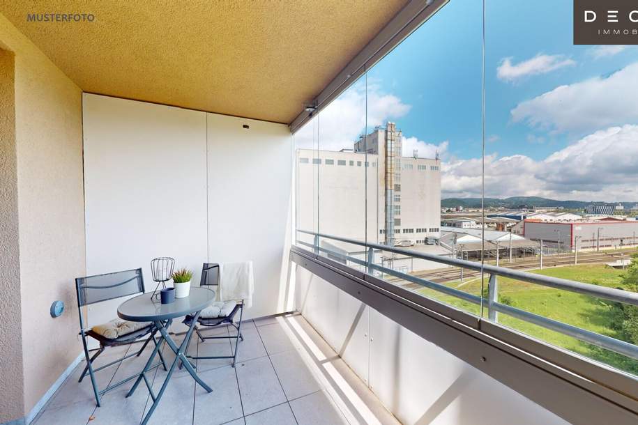 | AB SOFORT | 1. MONAT MIETFREI | 6. ETAGE | 2 ZIMMER | REININGHAUSPARK | GRAZER HAUPTBAHNHOF, Wohnung-miete, 899,00,€, 8020 Graz(Stadt)