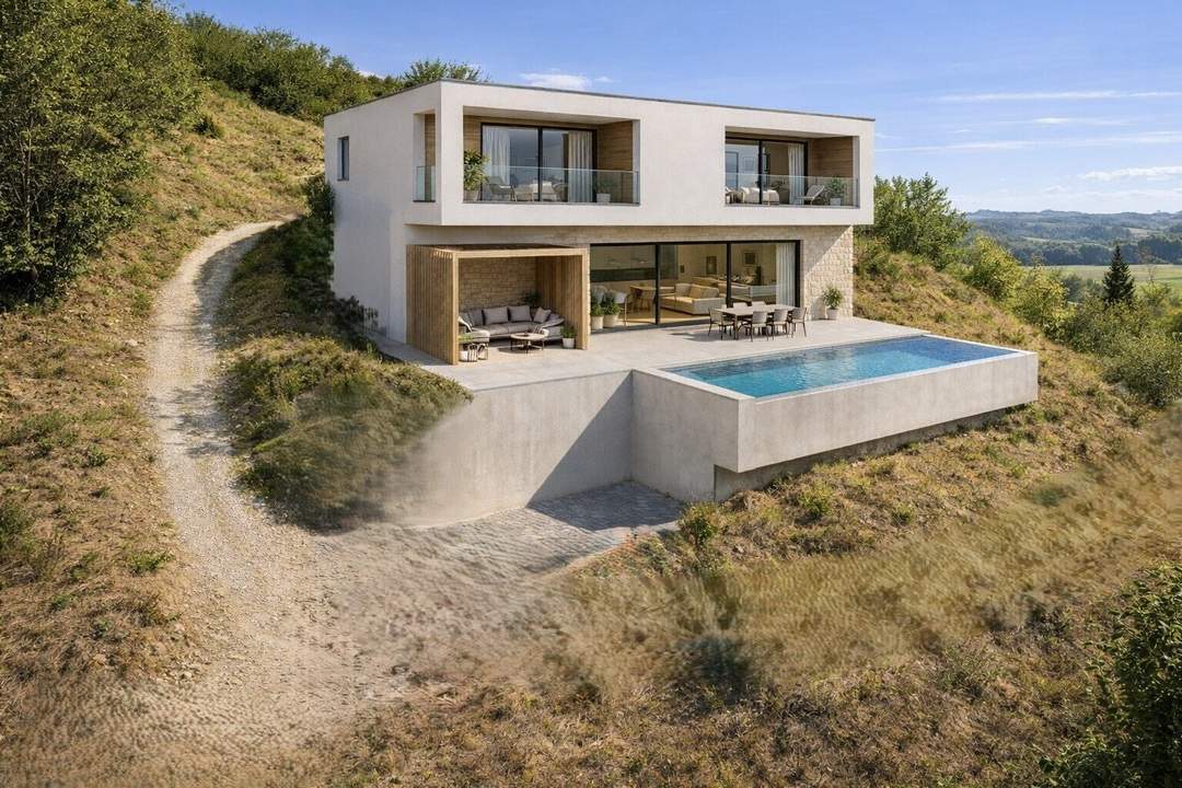 Die Idee ist schon da – verwirklichen Sie Ihr Traumhaus in Panorama-Lage von Toppelsdorf