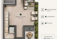 Exklusive Doppelhaushälfte mit großzügiger Dachterrasse direkt am Mühlwasser | Eigengrund | Schlüsselfertig