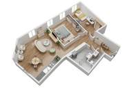 ERSTBEZUG! Moderne 3-Zimmer Wohnung mit lichtdurchfluteter Wohnküche! (Top 16)