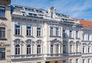 Edles Dachgeschoss-Domizil auf zwei Ebenen im klassischen Altbau mit Grünblick