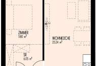 2-Zimmer-Wohnung mit Ostbalkon im 13. Stock nahe FH Joanneum!