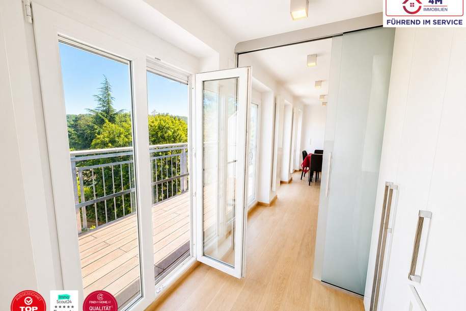 Neuer Preis! Lichtdurchflutete Wohnung mit eigener Garagenbox und traumhafter 24m2 Terrasse ins Grüne im 18. Bezirk!, Wohnung-kauf, 255.000,€, 1180 Wien 18., Währing