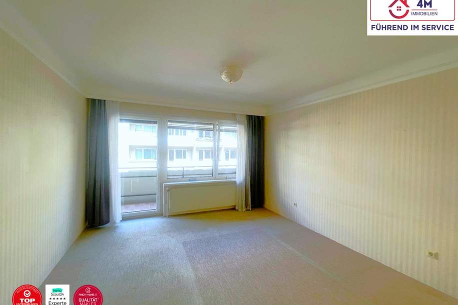 3 Zimmer + Loggia in ruhiger Lage- mit Gestaltungspotenzial, Wohnung-kauf, 439.000,€, 1190 Wien 19., Döbling
