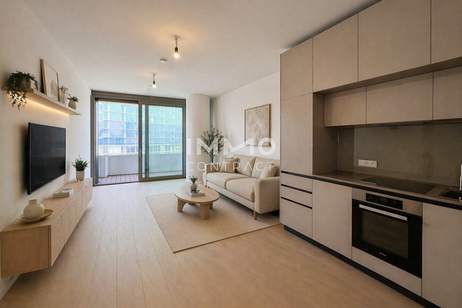 Fantastischer Erstbezug mit durchdachtem Grundriss, Balkon und Sonnenuntergang (Doorman, Gym, Pool, Lounges), Wohnung-kauf, 424.710,€, 1220 Wien 22., Donaustadt