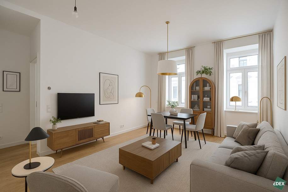 Marie | Kompakt &amp; Stilvoll: 2-Zimmer-Erstbezug mit Balkon, Wohnung-kauf, 399.000,€, 1180 Wien 17., Hernals