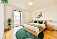 Gut geschnittene 2-Zimmer-Wohnung mit weitläufigen Balkon - Ihr neues Zuhause in der Green City!