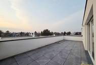 ERSTBEZUG! SCHLÜSSELFERTIG. 144 m² WOHNNUTZFLÄCHE, 5 ZIMMER, 2 BÄDER, 3 WC's, TRAUMHAFTE DACHTERRASSE MIT 31 m², INKLKUSIVE KFZ-STELLPLATZ.