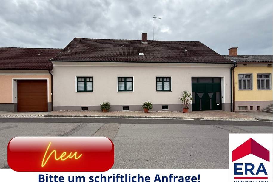 NEU: Wohnen, Arbeiten und Lagern - Zwei separate Wohneinheiten & ca. 1.600m² Nutzfläche in Ottenthal, Haus-kauf, 546.000,€, 2163 Mistelbach