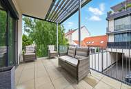 Maisonette mit Dachterrasse, Whirlpool &amp; Panoramablick - Ihr Penthouse-Traum mit Garagenplatz und Massmöbel in Hollabrunn!