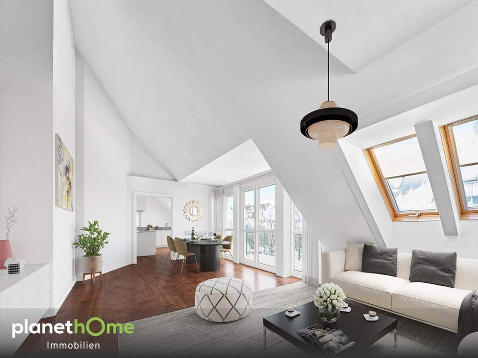 Dachgeschoß/ganze Etage/2 Garagen