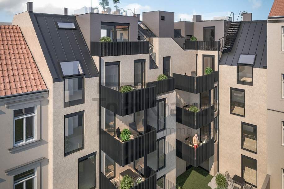 DAS WARICH - 3-ZIMMER ERSTBEZUG MIT BALKON, Wohnung-kauf, 705.300,€, 1180 Wien 17., Hernals