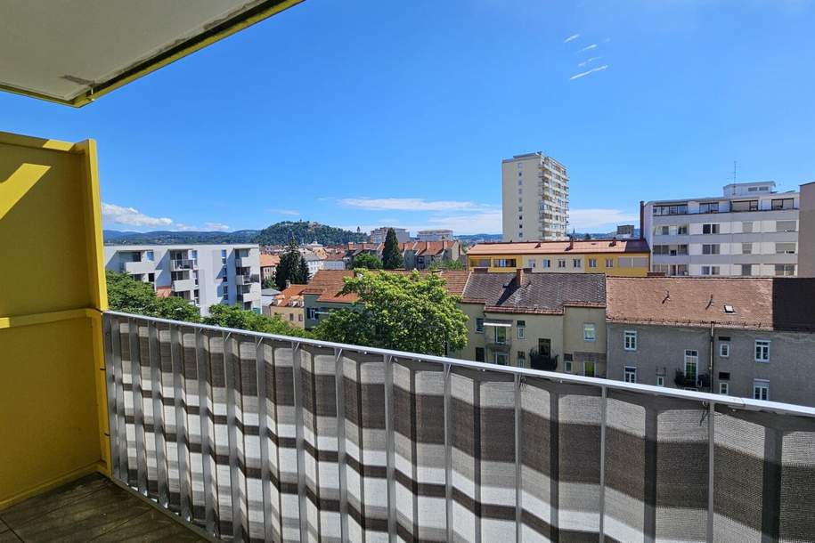 Drei Zimmer Genossenschaftswohnung mit Balkon, Wohnung-miete, 945,09,€, 8020 Graz(Stadt)