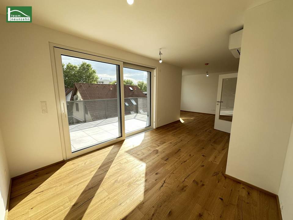 Gotthelf Living - Hochwertige Erstbezugswohnung mit großem Südwest-Balkon und Klima bei der U2 Aspernstraße - PROVISIONSFREI. - WOHNTRAUM