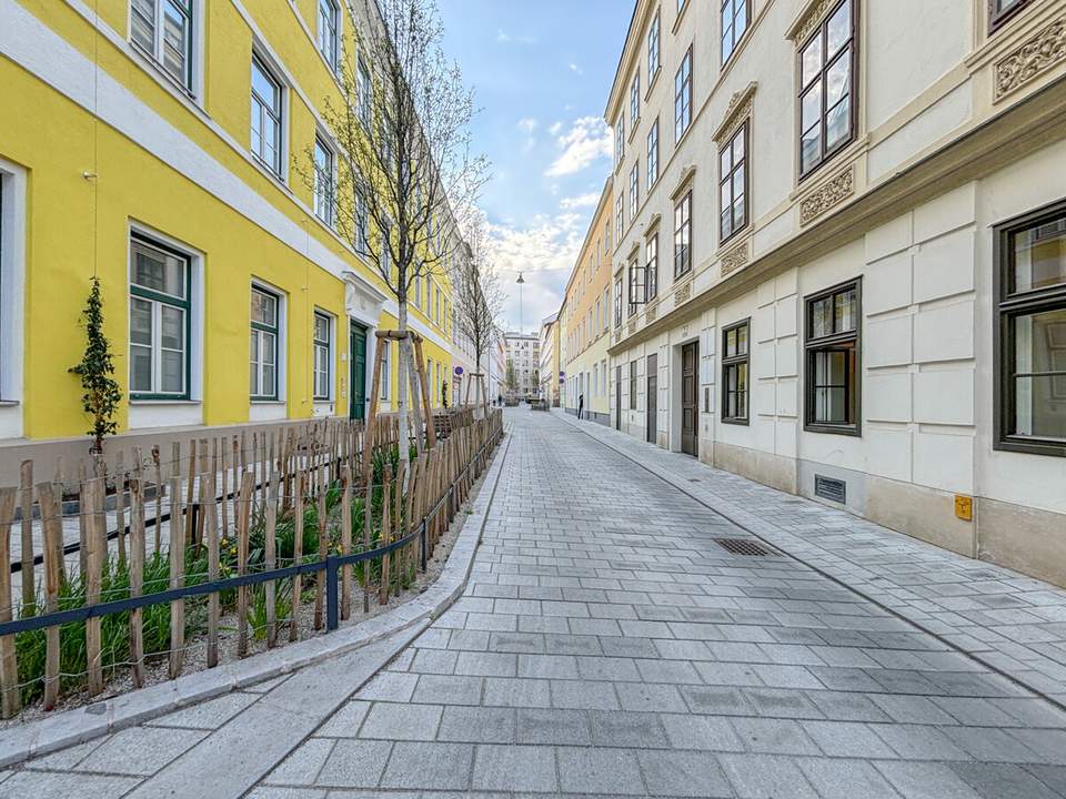 Altbauwohnung mit italienischem Flair in klimafreundlicher Wohnstraße