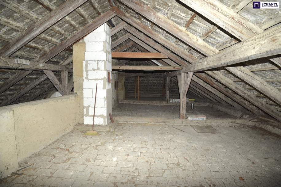 Attraktiver Rohdachboden mit Baugenehmigung in top Lage!, Gewerbeobjekt-kauf, 145.000,€, 2100 Korneuburg