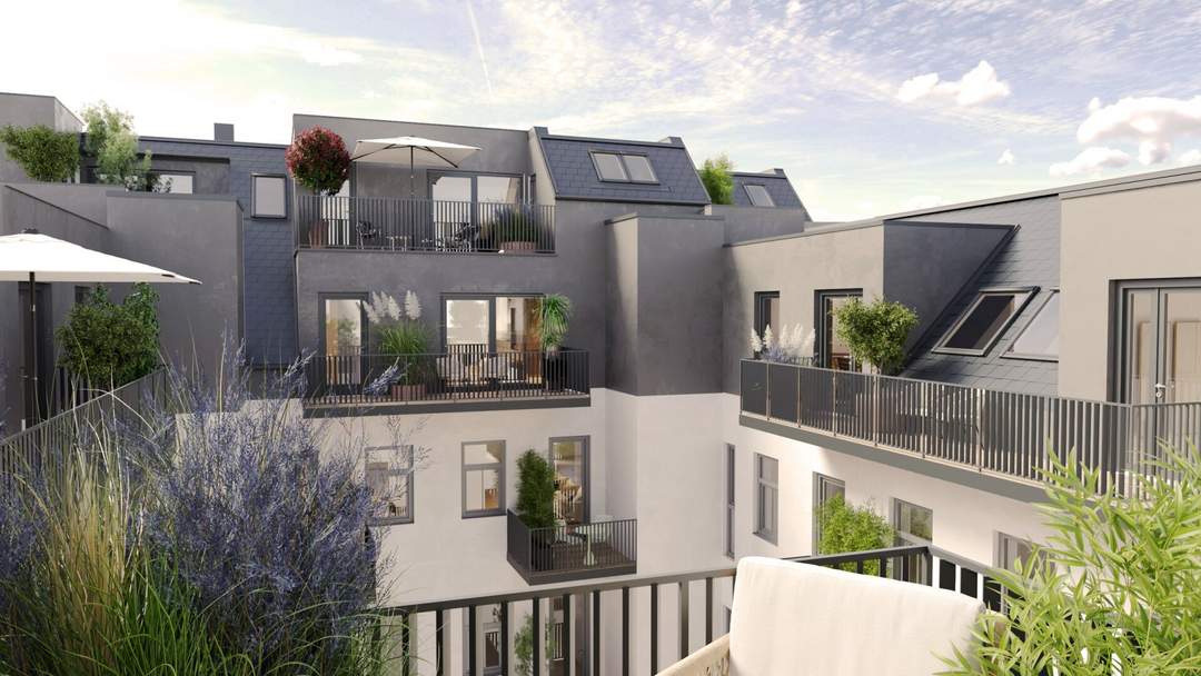 Traumhafter DG-Ausbau | Exklusives Wohnen in zentrale Ruhelage