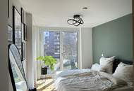 Ein Wohnjuwel zum Einzug bereit, 3-Zimmer mit Balkon - Blick zum Schrickpark, Nähe U 1