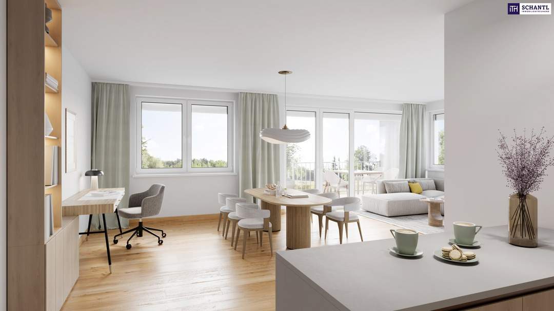 *Early Bird* Aktion!!! Weitblick & Wohnkomfort - Großzügige 3-Zimmer Dachgeschoßwohnung mit TOP-Austattung, Ruhe, und perfekter Infrastruktur im DAS WEGL!